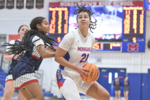 Morgantown girls efficient early, overrun Spring Mills, 71-32